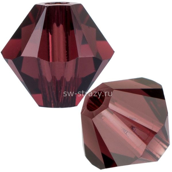 Бусины 5328 4 mm Burgundy