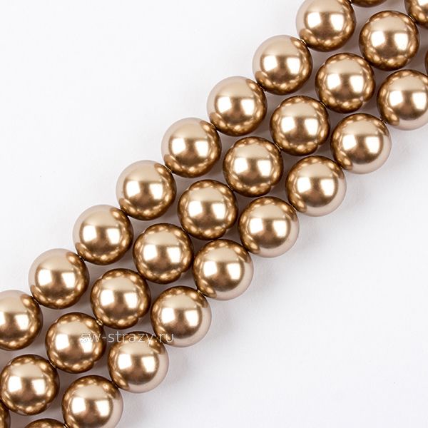 Жемчужины 5810 4 mm Crystal Bronze Pearl