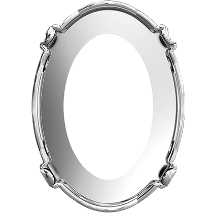 4120/S 25x18 mm 3PH20H Rhodium Plating