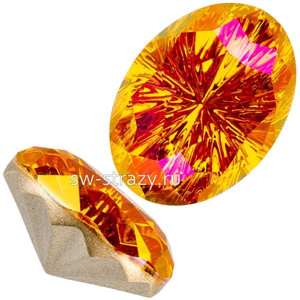 Кристаллы 4160 14x10 mm Crystal Astral Pink