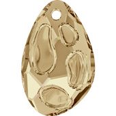 Кулоны 6730 18x11,5 mm Crystal Golden Shadow