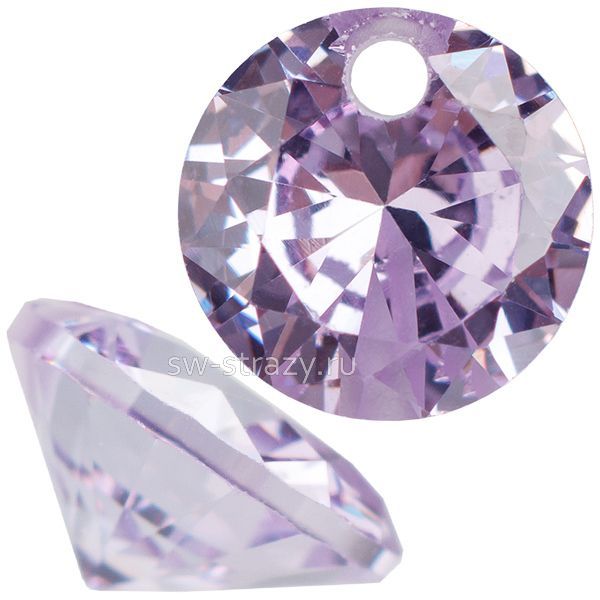 Подвеска циркон 8 мм Lavender