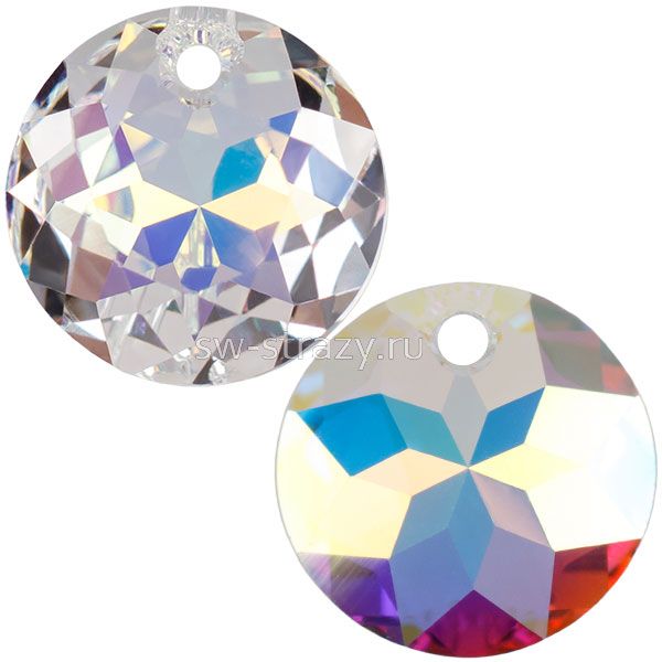 Кулоны 6430 10 mm Crystal AB'V'